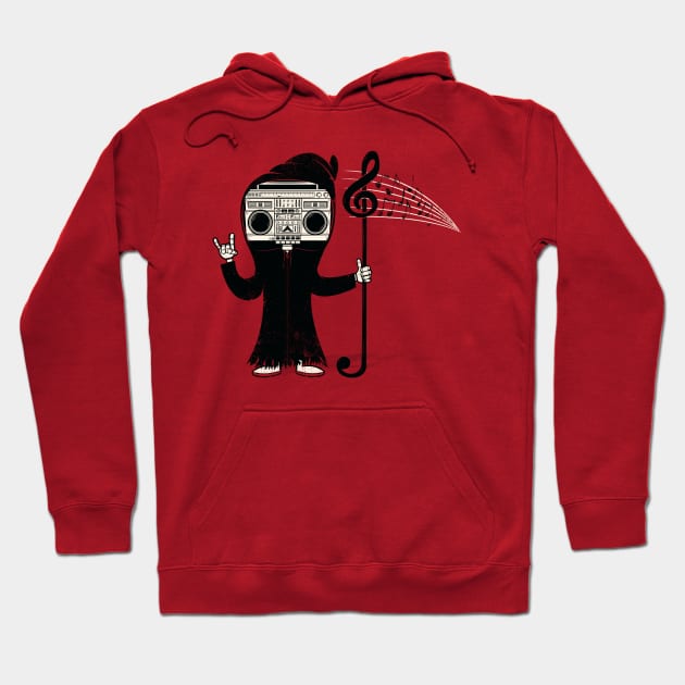 Death Tune Hoodie by gnoks